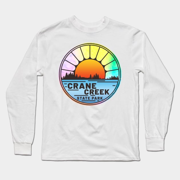 Crane Creek State Park Ohio OH Lake Long Sleeve T-Shirt by TravelTime